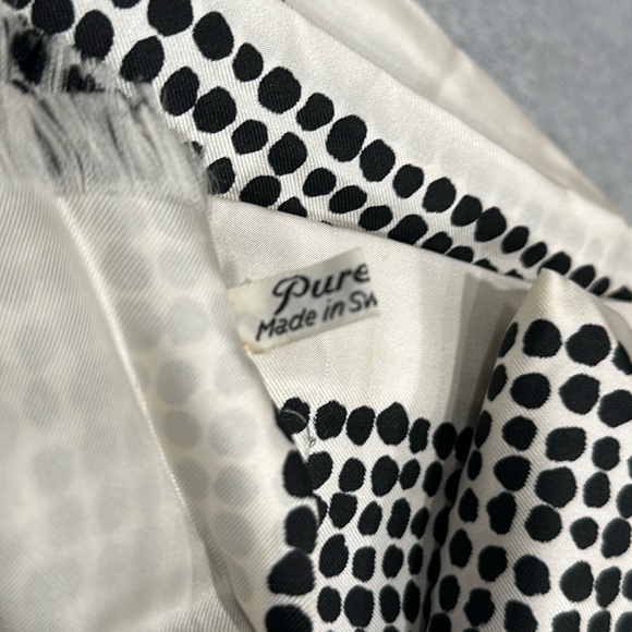 YSL Rare Frayed silk-twill scarf/wrap HUGE - Picture 12 of 15